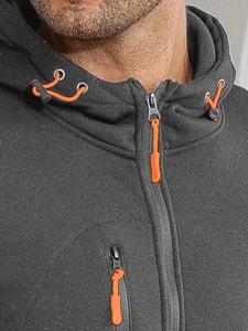 Conjunto deportivo holgado y moderno con sudadera extragrande, tela suave y pantalones anchos a la moda. - Product Image 5