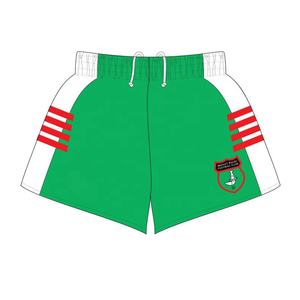 Design personnalisé Short de rugby pour hommes Vêtements de sport sublimés Short d'entraînement en tissu extensible respirant - Product Image 5