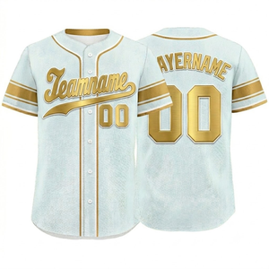 Design Custom Breathable Baseball Jerseys for Adult Teams Full Personalization 100% Polyester Custom Colors And All Sizes <b>Shirt</b> - Product Image 4