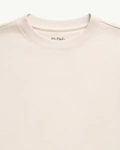 T-shirt à manches courtes pour homme, coupe ample, uni, tricoté, 100% coton, infroissable et respirant, Routine Vietnam - Product Image 3