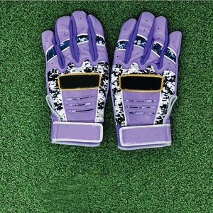 Full Finger <b>Baseball</b> <b>Gloves</b> Orange Yellow Leather Non-Slip Hook And Loop Closure For Adults Outfield Use All Seasons <b>Gloves</b> - Product Image 6