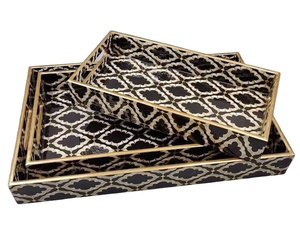 Nueva llegada 2024 bajo Moq esmalte impreso estilo moderno tamaño personalizado bandejas para fumar Rolling gran oferta precio de fábrica logotipo personalizado - Product Image 1