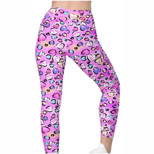 Women's High Waist Workout Yoga Leggings Push-up Sublimation Sports <b>Tights</b> with Seamless Solid <b>Pattern</b> Compression Leggings - Product Image 4