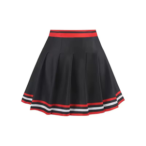 Uniforme de cheerleading unisexe en polyester de haute qualité, personnalisé par l'OEM, avec des ensembles de strass, tissu personnalisé, vente en gros - Product Image 5