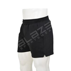OEM Short confort à ceinture élastique pour hommes Vêtements de sport Short de gymnastique pour la course à pied Short de compression personnalisé pour l'entraînement physique et la sueur - Product Image 1