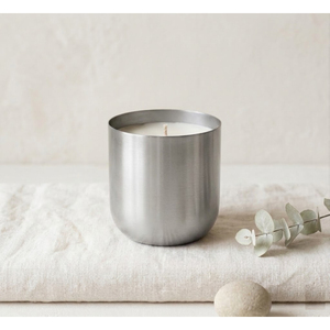 Wholesale Custom Logo Metal Stainless Steel <b>Candle</b> Jar Scented Soy Wax Metal Jar <b>Candle</b> with Lid Eco-Friendly Travel Sized - Product Image 4