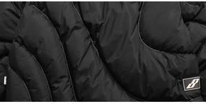 Chaqueta de Invierno Negra para Niños, Estilo Urbano, con Revestimiento de PU, Poliéster Impermeable y Transpirable, Capucha con Diseño Personalizado - Product Image 4