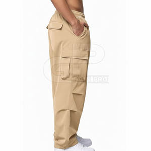 Pantalon cargo homme, style streetwear, confortable, tissu utilitaire, conçu pour un usage quotidien, les tâches de plein air et la mode décontractée. - Product Image 5