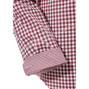Chemises traditionnelles à carreaux rouges et blancs, chemise décontractée en coton à manches longues de style bavarois allemand pour hommes 2026 - Product Image 4