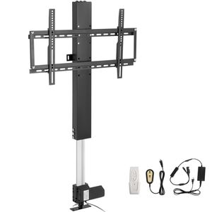 Supporto TV Motorizzato con Telecomando, Altezza Regolabile, per TV da 28-32 Pollici, Capacità 132 Libbre, Compatibile con TV da 30-50 Pollici - Product Image 1