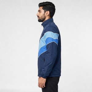 Veste coupe-vent légère et respirante pour homme, en tissu nylon résistant au vent et hydrofuge, vêtements de sport d'extérieur OEM - Product Image 4