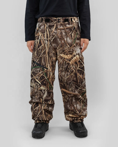 Pantalon de chasse camouflage imperméable coupe-vent isolé pour la chasse au cerf en extérieur, pantalon de ski d'hiver avec fermeture éclair - Product Image 2