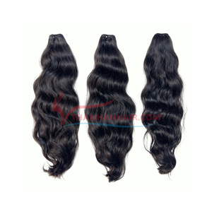 Extensiones de pelo ondulado natural rizado vietnamita al por mayor trama de cutícula virgen estirada doble suministro de fábrica gran stock disponible - Product Image 4