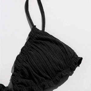 Ensemble de bikinis confortables pour femmes fabriqués au Pakistan, nouvelle arrivée, ensemble 2 pièces avec décolleté en V et motif, ensemble de bikinis pour femmes - Product Image 3