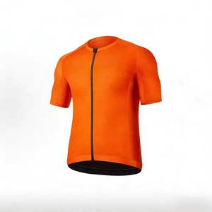 Jersey de Ciclismo Personalizado al por Mayor con Logotipo, Verano, Poliéster/Spandex, Cómodo, Manga Corta, Transpirable, para Hombre, con Transferencia Térmica - Product Image 4