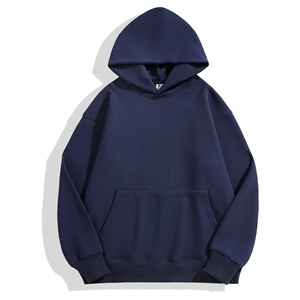 Customized Color and Logo Oversized Hoodie Mens Hooded <b>Sweatshirt</b> Solid Color Hoodie - Product Image 4
