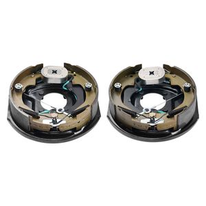 Assemblaggio Freno Elettrico per Rimorchio 10\" X 2 1/4\", 1 Paio Autoregolante, 3500 Libbre, Kit di Montaggio a 4 Fori per Componenti e Sistemi RV - Product Image 1