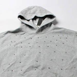 Derniers modèles de sweats à capuche en strass pour l'hiver, best-sellers, légers, 100% coton respirant, en vente - Product Image 4