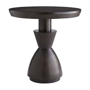 Table d'appoint moderne en laiton antique de style industriel, mobilier rustique pour la maison, salon, chambre, extérieur, bureau à domicile, METAL WAVE - Product Image 4