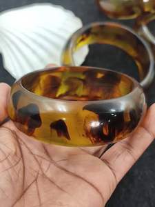 Handmade colorful resin <b>bracelets</b> with s unique fashion jewelry <b>adjustable</b> size for women daily wear accessories - Product Image 3