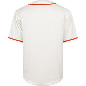 Camiseta de Béisbol Blanca Clásica con Diseño de Raya Roja, Ropa Deportiva Personalizada para Equipos, para Competencia Profesional - Product Image 3