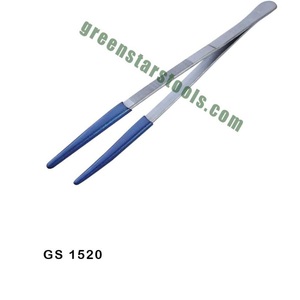 Pince à épiler à vapeur à nettoyage ultrasonique UltraGrip, en acier inoxydable recouvert de PVC, outil de manipulation de bijoux | Numéro d'article GS-1522 - Product Image 1
