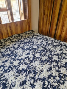Floral Kantha <b>Quilt</b> <b>Indian</b> Bohemian Handmade Eco-Friendly Reversible Cotton Throw (Rajasthan 108x90 Inch) - Product Image 5