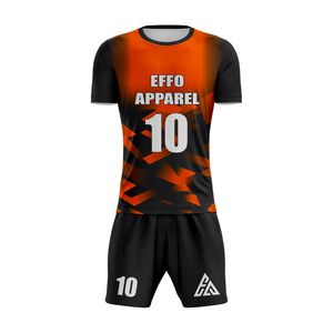 Service OEM, uniformes de football personnalisés, 100% polyester, séchage rapide, respirant, léger, vêtements d'entraînement, nouveau design, prix bas, en vente - Product Image 5