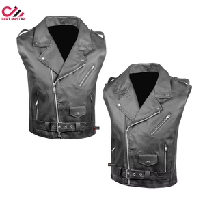 Chaleco de Cuero sin Mangas para Hombre, Diseño Moderno, de Alta Calidad, Precios Razonables, Transpirable y Cómodo, Disponible para Invierno - Product Image 3