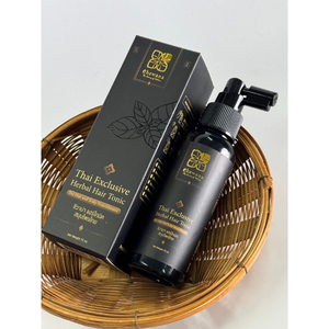 Tónico capilar herbario exclusivo tailandés orgánico de 75 ml elaborado con 14 extractos de hierbas que fortalece las raíces del cabello para el crecimiento del cabello. - Product Image 6