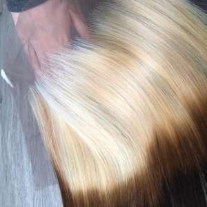 Super haute qualité vietnamien cheveux bruts deux tons blond trame vierge humain prix usine génie produit élevé - Product Image 2