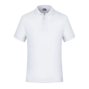 Camisa de Manga Corta Negra para Hombre ACE, Cuello Clásico, Corte Regular, 100% Algodón, Color Sólido, Transpirable, para Todas las Temporadas, 120g, con Botones - Product Image 2