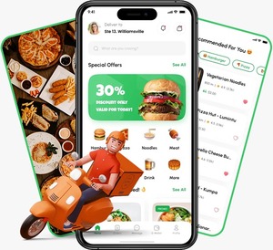 พัฒนาแอปส่งอาหารแบบกำหนดเองในราคาที่เข้าถึงได้ในอินเดีย พร้อมระบบติดตามแบบเรียลไทม์ การชำระเงินที่ปลอดภัย และสถาปัตยกรรมที่ปรับขนาดได้ - Product Image 1