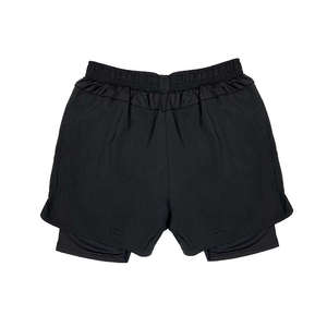 Pantalones Cortos Deportivos Transpirables Personalizados de Secado Rápido de Alta Calidad de 2 Capas Unisex para Tenis para Hombre - Product Image 1