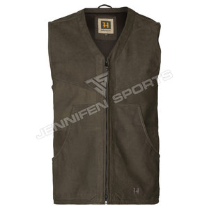 Mens <b>Utility</b> Casual Harkila <b>Vest</b> 100% Genuine Cowhide Leather Outdoor <b>Vest</b> Multi Pockets Cargo <b>Vest</b> Hunting Camping Tactical - Product Image 1