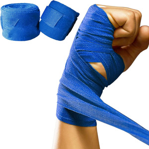 OAKSM SPORTS Bandages de boxe réglables imprimés en coton élastique, support de poignet respirant, longueur 5m pour MMA, Muay Thai, Kickboxing - Product Image 1