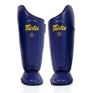 Fairtex PU Shin Guards Hook And Loop Closure Lightweight Adult Sports Leg Protection - Product Image 2