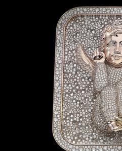 Pendentif Hip Hop en Diamant Moissanite VVS Personnalisé, en Argent 925 Plaqué Rhodium, avec Sertissage Mosaïque Glacée Certifié, Forme Carte de Crédit 3D - Product Image 3