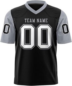 Camiseta de Fútbol Americano, Tejido Interlock, Sublimación Completa, Logotipo Personalizado, Proveedor OEM, Ropa Deportiva Transpirable y Resistente - Product Image 4