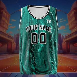 Camisetas de Baloncesto Personalizadas, Ropa Deportiva y de Equipo, Camisetas de Baloncesto Transpirables de Poliéster, Camisetas de Baloncesto de Secado Rápido para Entrenamiento - Product Image 4