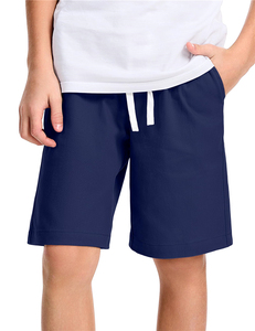 Pantalones Cortos Chino Elásticos para Niños, con Logotipo Personalizado, Pantalones Cortos Escolares de Algodón y Spandex, Uniformes Escolares, Pantalones Cortos para Niños - Product Image 4