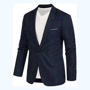Traje Casual para Hombre con Estampado Polinesio Hawaiano, Diseño de Tatuaje Samoano, Blazer de Pana Antiarrugas y Resistente al Viento - Product Image 3