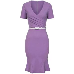 Robe polo pour femme Daily Comfort - Tissu piqué ultra doux - Robe sportive pour femme à manches courtes avec logo personnalisé - Product Image 1