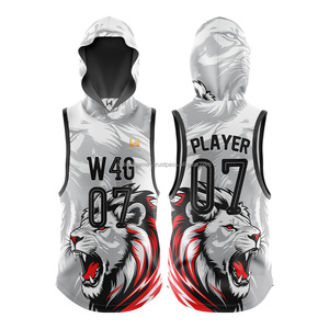 Personalizable W4G secado rápido Transferencia de Calor impreso camuflaje humedad absorbe nuevo estilo bandera americana fútbol Jersey sin mangas - Product Image 6