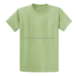 T-shirt en coton uni de très haute qualité, couleur olive, personnalisé, pour homme, coupe ample - Product Image 1