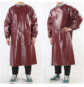 Delantal de Trabajo Unisex para Adultos, sin Mangas, de Cuero, Impermeable, Resistente al Aceite, Antidesgaste, Clásico, Duradero, para Carniceros, con Logotipo Personalizado - Product Image 6