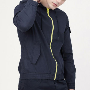 Veste d'entraîneur unisexe pour homme, design personnalisé, hiver, qualité supérieure, imperméable, coupe-vent, écologique, logo frontal, coupe-vent - Product Image 3