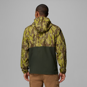 เสื้อแจ็คเก็ตผู้ชายลายพรางแบบมีฮู้ด ผ้า softshell กันน้ำ ซิปหน้า สวมใส่กลางแจ้ง ทรงปกติ ขายส่ง - Product Image 4