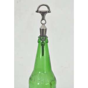 Tapones de Vino con Diseño de Bocado de Caballo, Accesorios de Bar, Tapones Metálicos Personalizados para Botellas, Acabado Espejo, Solo Lavar a Mano - Product Image 3