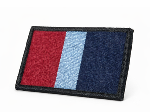 Gran Parche Bordado Tejido Rojo y Azul Cielo Estilo Paracaídas para Uniforme DZ - Product Image 2